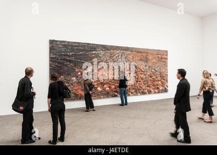 Anselm Kiefer-Ausstellung im Monumenta im Grand Palais, Paris, 2007 Stockfoto