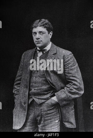 Georges Braque 1908 Foto Mai 1910 in Gelett Burgess die wilden Männer von Paris Architectural Record veröffentlicht Stockfoto