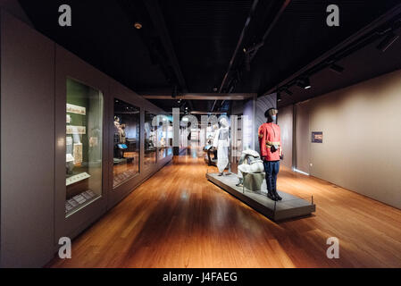 Singapur - Singapur - 20. April 2017: Indische Heritage Centre in Singapur. Stockfoto