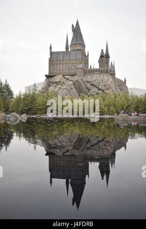 Harry Potter Schloss in Osaka Stockfoto