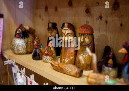 Innerhalb und außerhalb der Tempel in Kimpo, Südkorea Stockfoto