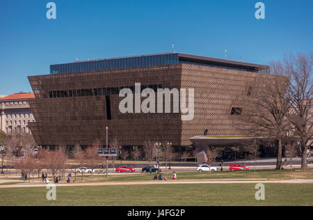 WASHINGTON, DC, USA - Smithsonian National Museum of African American History und Kultur. Stockfoto
