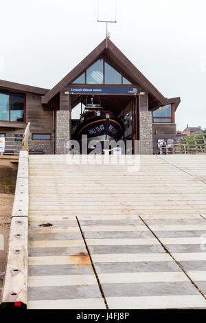 Neubauten der Exmouth RNLI Lifeboat station Stockfoto