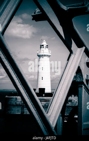 Donaghadee Leuchtturm Stockfoto