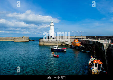 Donaghadee Leuchtturm Stockfoto