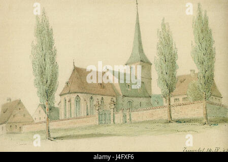 Tenneloh St. Maria-Magdalena 1872 001 Stockfoto