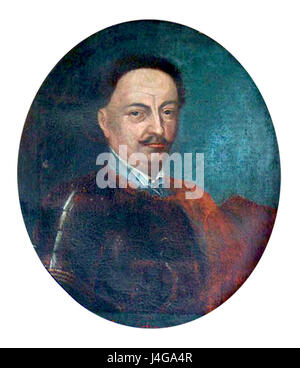 Stanislaw Herakliusz Lubomirski (1642 1702) keine Frame-Oval Stockfoto