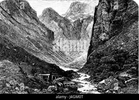 Dieser Titel bezieht sich auf ein Werk oder Thema, das Tchegen und das Djilki Su betrifft und sich auf ein kulturelles oder historisches Thema beziehen könnte. Es ist ein weiterer Kontext erforderlich, um spezifische Details zu liefern, aber der Schwerpunkt scheint zwei unterschiedliche Fächer zu umfassen, möglicherweise Einzelpersonen, Organisationen oder Orte, die mit Kultur- oder Regionalstudien verbunden sind. Stockfoto