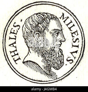 Thales von Milet Stockfoto