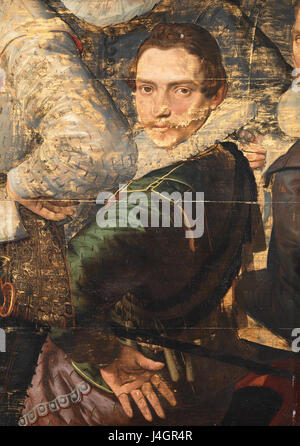 SA 3037 Jasper van Nes (Fragment van "Schutters van de Compagnie van gegenwärtige Pieter van Neck") Stockfoto