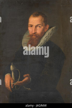 SA 3038 Michiel Fernay (Fragment van "Schutters van de Compagnie van gegenwärtige Pieter van Neck") Stockfoto