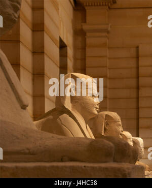 Sphinx Serapeum Sakkara Louvre N 391 Stockfoto