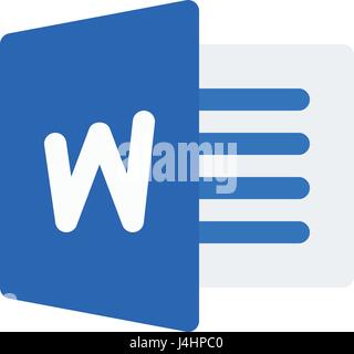 Microsoft word Stock Vektor