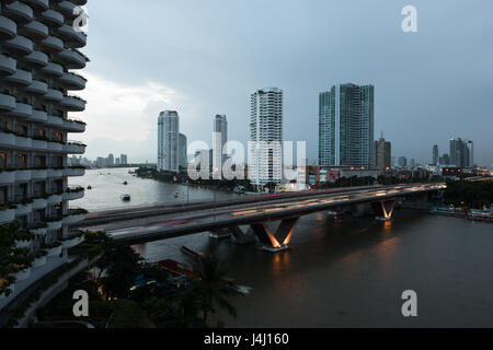 Bangkok entnommen Shang ri la Hotel Oktober 2016 Stockfoto