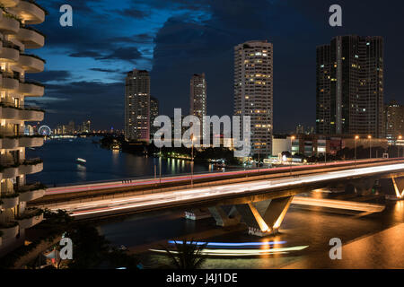 Bangkok entnommen Shang ri la Hotel Oktober 2016 Stockfoto