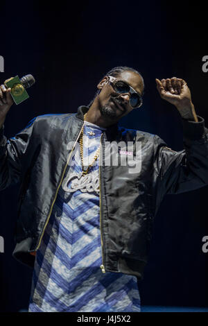 Snoop Dogg führt auf 2017 Beale Street Music Festival in Tom Lee Park in Memphis, Tennessee am 5. Mai 2017. Stockfoto