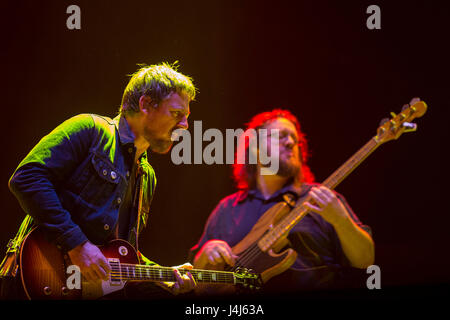 Sturgill Simpson führt auf 2017 Beale Street Music Festival in Tom Lee Park in Memphis, Tennessee am 7. Mai 2017. Stockfoto