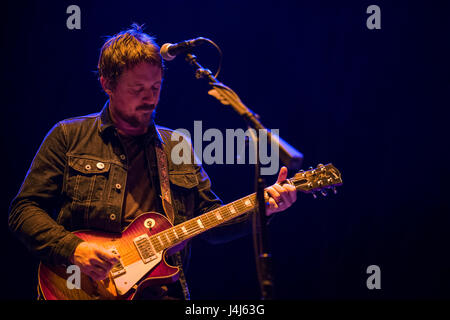 Sturgill Simpson führt auf 2017 Beale Street Music Festival in Tom Lee Park in Memphis, Tennessee am 7. Mai 2017. Stockfoto