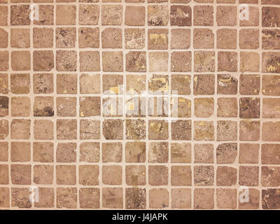 Die roten Backsteinmauer auf Hintergrund. Stockfoto