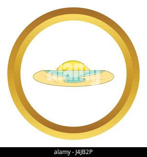 Sonnenuntergang Vektor icon Stock Vektor