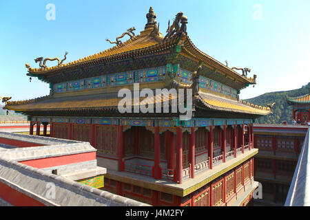 Xumi Fushou-Tempel (1780), Chengde, China Stockfoto