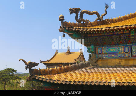 Xumi Fushou-Tempel (1780), Chengde, China Stockfoto