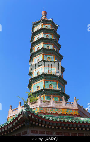 Xumi Fushou-Tempel (1780), Chengde, China Stockfoto