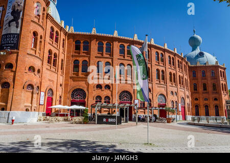 Camp Pequeno Stierkampfarena in Lissabon, Portugal Stockfoto