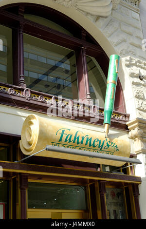 Fahrney der Stifte Shop, 1317 F St. NW, Innenstadt von Washington, DC, USA Stockfoto