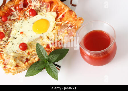 Pizza Stockfoto