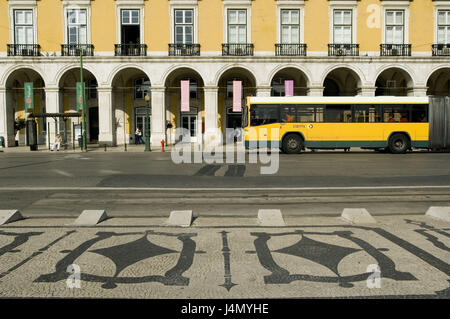 Praca do Commercio, Lissabon, Portugal, Stockfoto