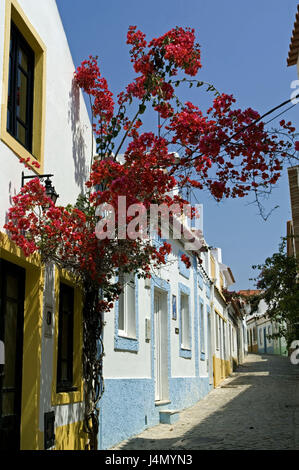 Stadt-Ansicht, Ferragudo, Algarve, Portugal Stockfoto
