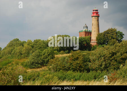 Deutschland, Mecklenburg-Vorpommern, Ostsee Insel Rügen, Wittow, Kap Arkona, Leuchttürme, Stockfoto