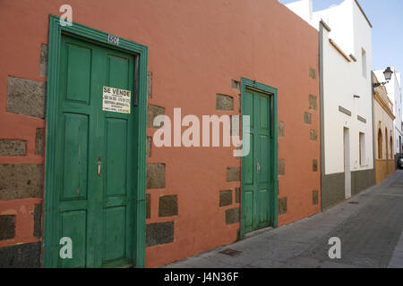 Spanien, Korn Canaria, Aguimes, Terrasse, Stockfoto