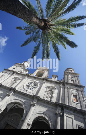 Spanien, Korn Canaria, Lesung von Palma, Vegueta, Plaza de Santa Ana, Catedral de Santa Ana, Stockfoto