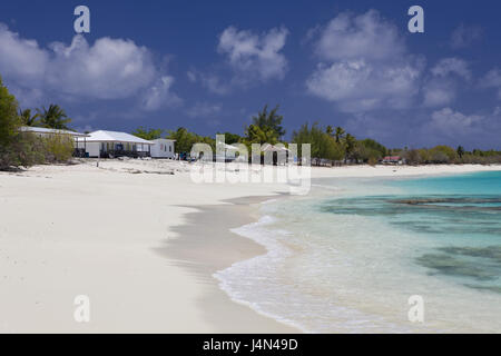 Lagune, Strand, Ferienresort, Bikini, Marshall-Inseln, Stockfoto