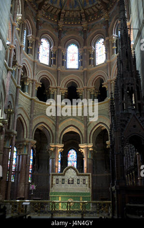 Munster, Irland Cork County, Kork, St. Finbarr Kathedrale, Interieur, Stockfoto