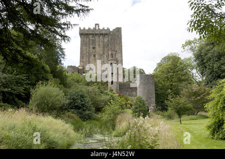 Irland, Munster, county Cork, Blarney, Blarney Castle, Burg, Stockfoto