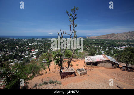 Demokratische Republik Timor-Leste, Dili, Stadtübersicht Stockfoto