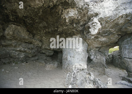 Bulgarien, schwarzes Meeresküste, Stein, Holz, Pobiti Kamani, Galle Bildung, Landschaft, Natur, Ferienregion, Ort von Interesse, Steinen, Felsen, Formen, Steinsäulen, Erosion, Naturgeschichte, Reiseziel, Tourismus, Urlaub, Reisen, UNESCO-Weltkulturerbe, niemand, Stockfoto