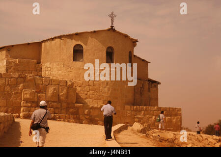 Den Nahen Osten, Jordanien, Berg Nebo, Moses Kirche, Tourist, Stockfoto