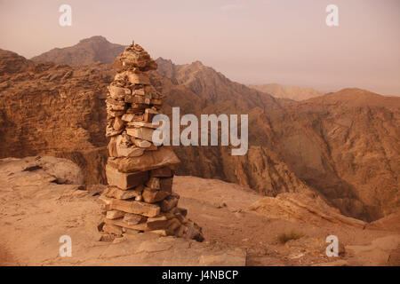 Den Nahen Osten, Jordanien, Petra, Steinen, Auswahl, Stockfoto