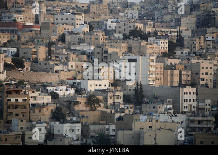 Den Nahen Osten, Jordanien, Amman, Stadtübersicht, Stockfoto