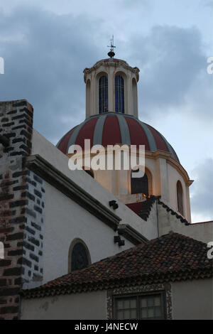 Spanien, Teneriffa, La Orotava, Iglesia Nuestra Senora De La Concepcion, Detail, Stockfoto