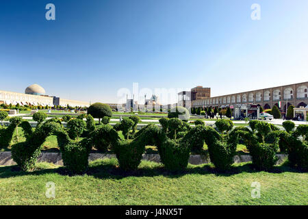 Naqsh-e Jahan, Imam-Platz in Isfahan, Iran Stockfoto