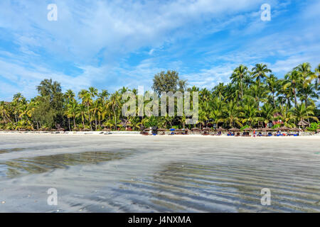 Stock Foto - Palm Beach, Ngapali Beach, Thandwe, Rakhine Küste, Golf von Bengalen, Burma, Myanmar, Asien Stockfoto