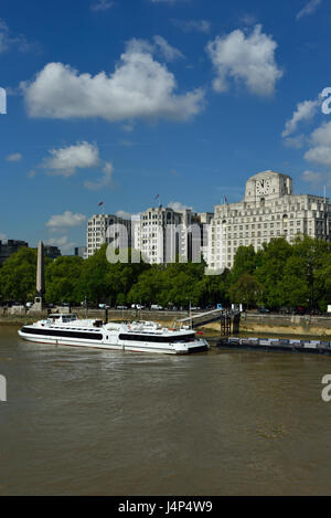 Shell Mex House, Adelphi Gebäude, Victoria Embankment, Waterloo, London, Vereinigtes Königreich Stockfoto