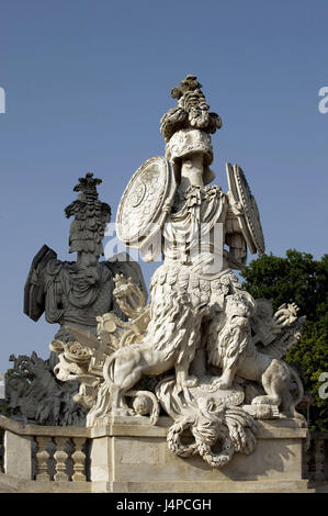 Österreich, Wien, Schloss Schönbrunn, Schlosspark, Gloriette, Stockfoto