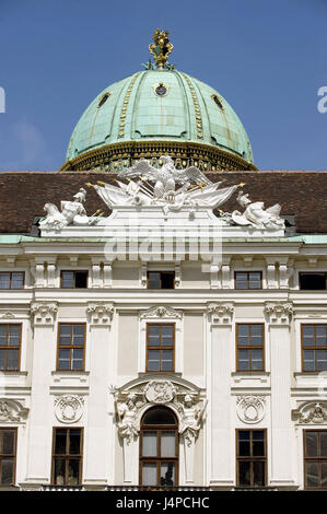 Österreich, Wien, Hofburg, Michaelertrakt, Stockfoto