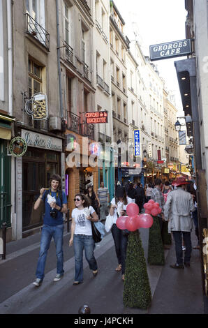 Frankreich, Paris, Le Unterkunft Latein, Rue De La Huchette, Caveau De La Hachette, Jazzclub, Stockfoto